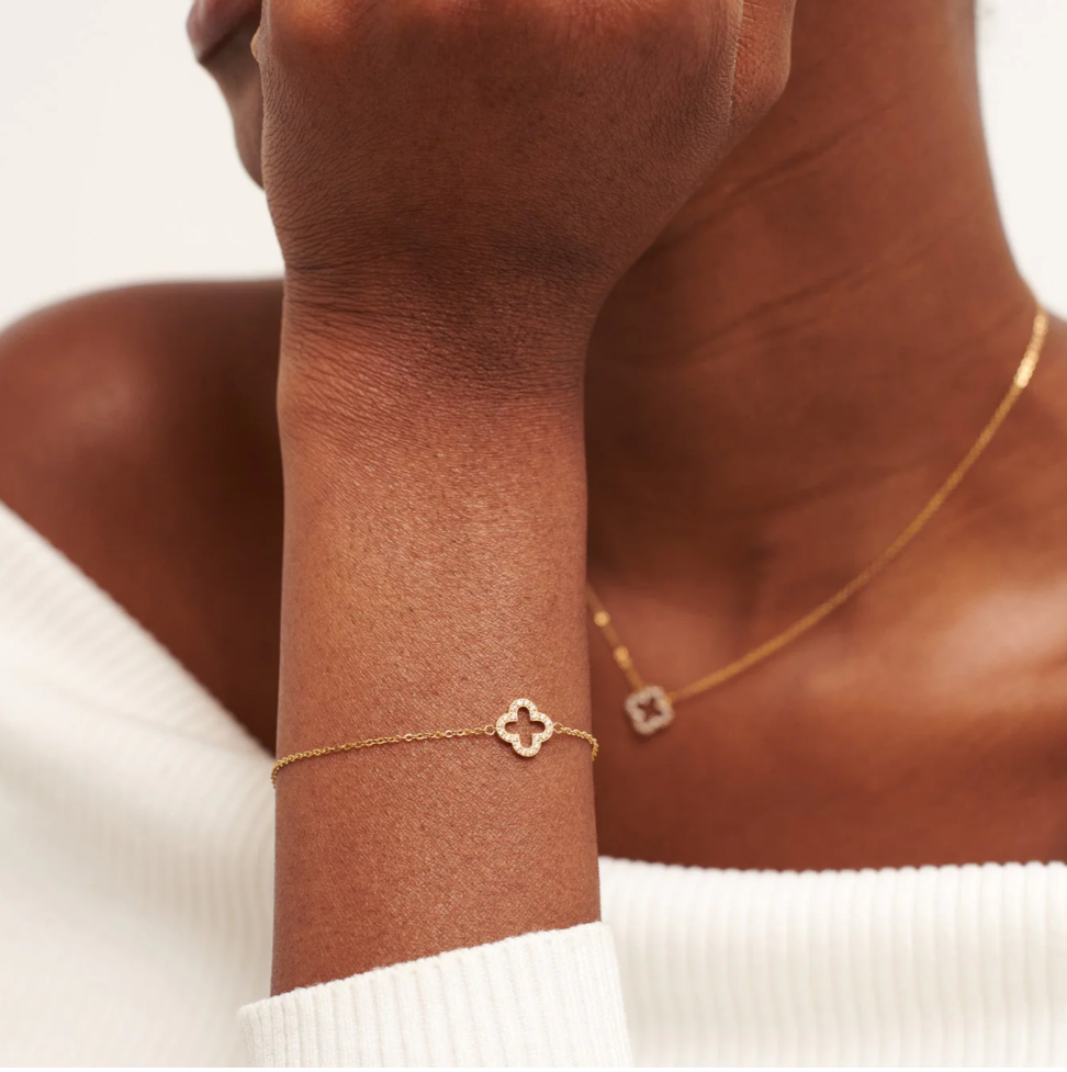 Trèfle Éclat Bracelet