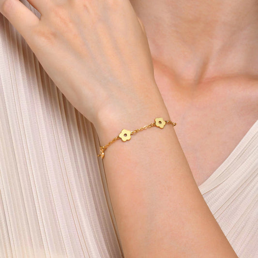 Pulsera fina Fleur